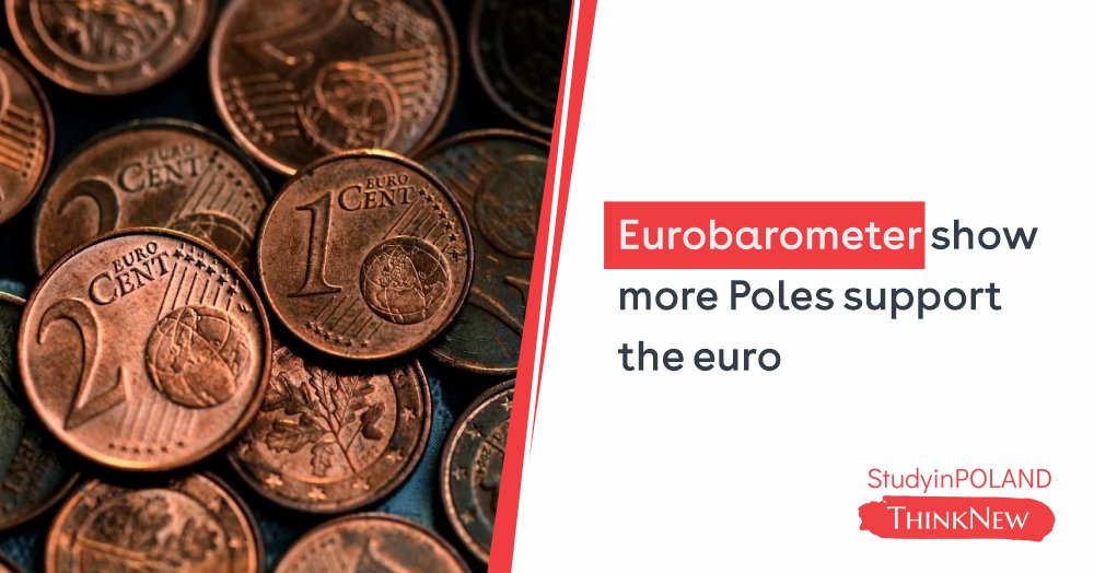 Eurobarometer show more poles support the euro